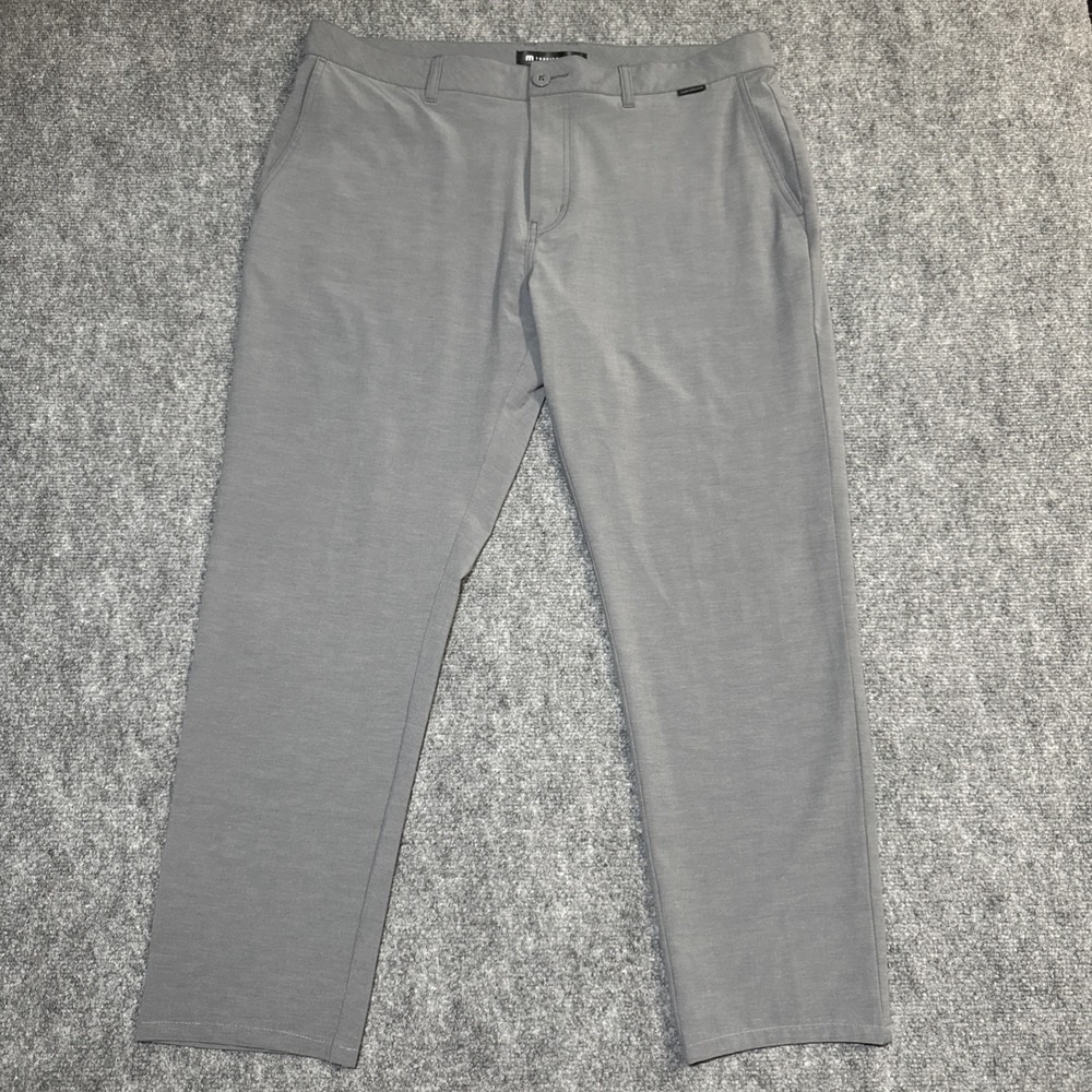 Travis Mathew Pants‎ Open to Close Mens Gray 38 Lightweight Golf